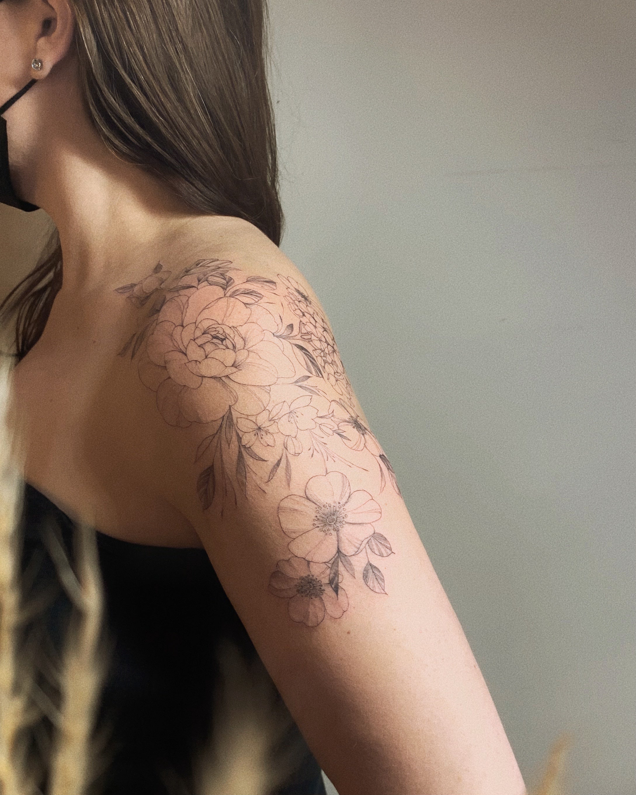 Floral Tattoo | Feminine Arm Tattoos